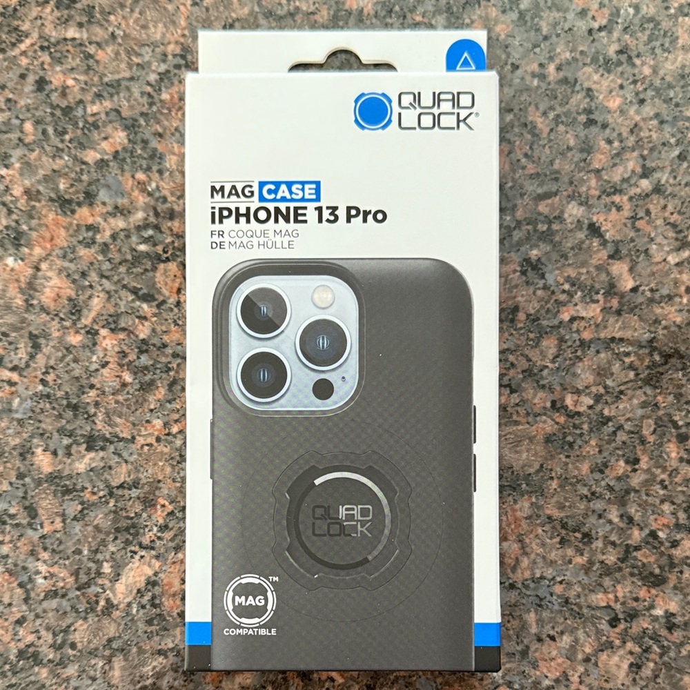 Apple iPhone 13 Pro Quad Lock Case - Dark Gray